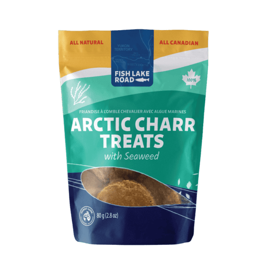 Arctic Charr Treats with Kelp