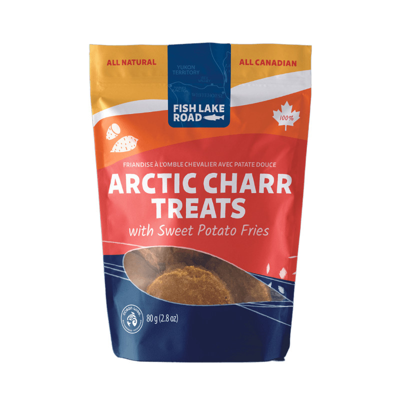 Arctic Charr Treats with Sweet Potato