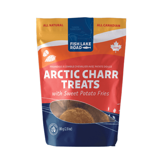 Arctic Charr Treats with Sweet Potato